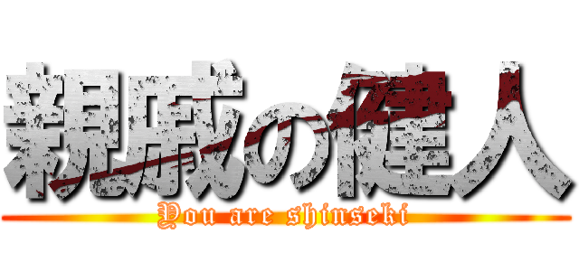 親戚の健人 (You are shinseki)