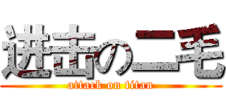 进击の二毛 (attack on titan)