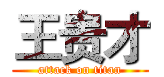 王贵才 (attack on titan)