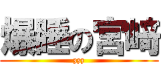 爆睡の宮﨑 (zzz)