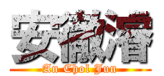 安徹濬 (An Chol Jun)