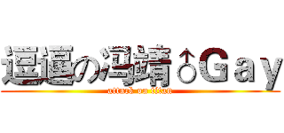 逗逼の冯靖♂Ｇａｙ (attack on titan)