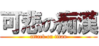 可悲の痴漢 (attack on titan)
