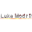 Ｌｕｋａ Ｍｏｄｒｉć ()