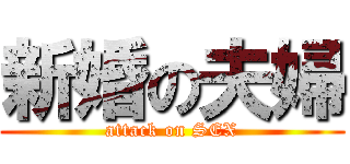 新婚の夫婦 (attack on SEX)