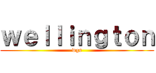 ｗｅｌｌｉｎｇｔｏｎ (wgs)