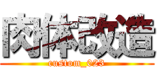 肉体改造 (custom_023)