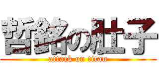 哲銘の肚子 (attack on titan)