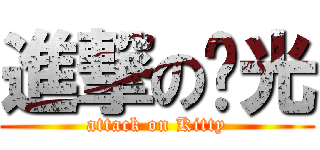 進撃の喵光 (attack on Kitty)