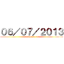 ０６／０７／２０１３ (sortie otaku sud)