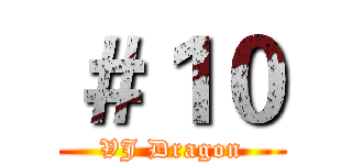 ＃１０ (VJ Dragon)