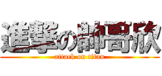 進撃の帥哥欣 (attack on titan)