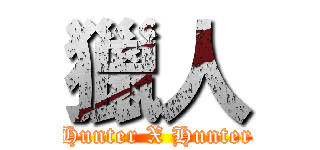 獵人 (Hunter X Hunter)
