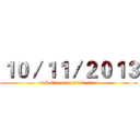 １０／１１／２０１３ (11D Canstall 2013-2014)