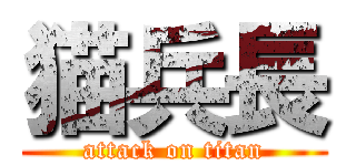 猫兵長 (attack on titan)