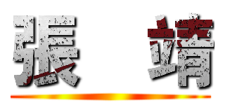 張    靖 ()