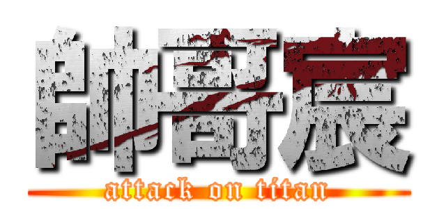 帥哥宸 (attack on titan)