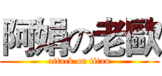 阿娟の老歐 (attack on titan)