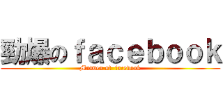 勁爆のｆａｃｅｂｏｏｋ (Madden of  facebook)