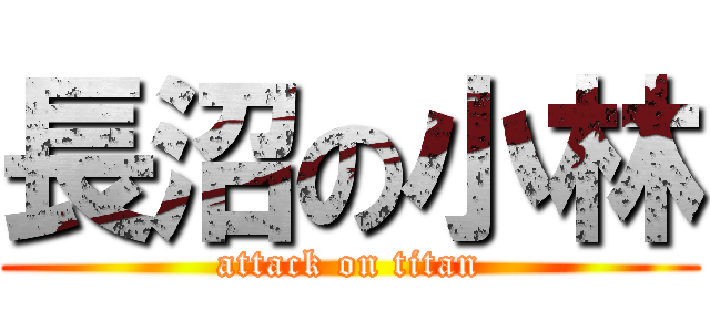 長沼の小林 (attack on titan)