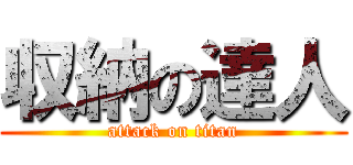 収納の達人 (attack on titan)