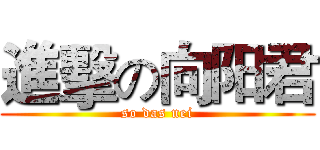進擊の向阳君 (so das nei)