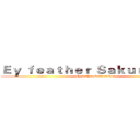 Ｅｙ ｆｅａｔｈｅｒ Ｓａｋｕｒａ丶Ｓ１ｎ (Ey feather Sakura丶S1n)