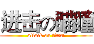 进击の瞄瞳 (attack on titan)