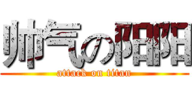 帅气の阳阳 (attack on titan)