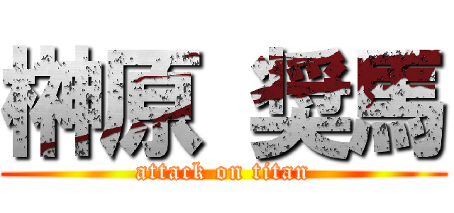 榊原 奨馬 (attack on titan)