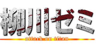 柳川ゼミ (attack on titan)