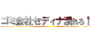 ゴミ会社セディナ潰れろ！！ ()