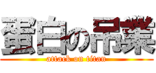 蛋白の吊業 (attack on titan)