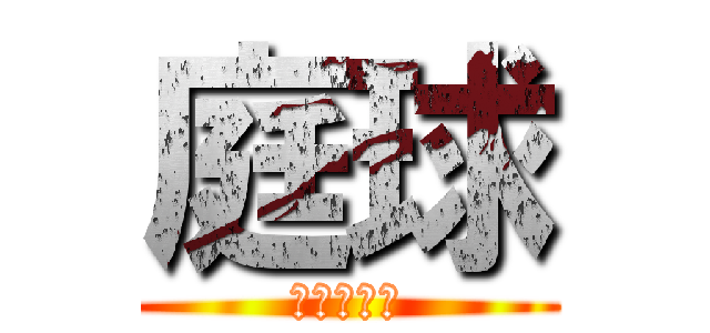 庭球 (～テニス～)