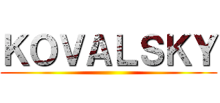 ＫＯＶＡＬＳＫＹ ()