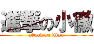 進撃の小徹 (attack on titan)