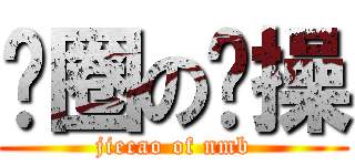 贵圈の节操 (jiecao of nmb)