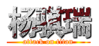 杨骐瑞 (attack on titan)