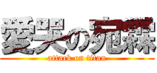 愛哭の宛霖 (attack on titan)