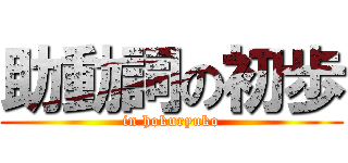 助動詞の初歩 (in hokuryuko)