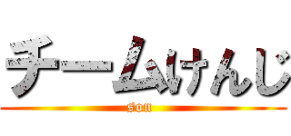 チームけんじ (son )