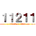 １１２１１ (attack on titan)