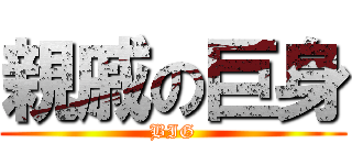 親戚の巨身 (BIG)