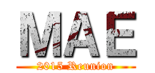 ＭＡＥ (2015 Reunion)