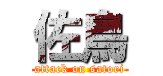 佐鳥 (attack on satori)