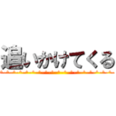 追いかけてくる (^-^-^-^-^-^-^-^-^-^-^-^-^-^-^-^-^-^-)