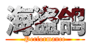 海盗鸽 (Performance)