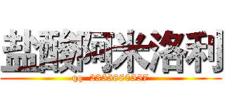 盐酸阿米洛利 (qq  2355880557)