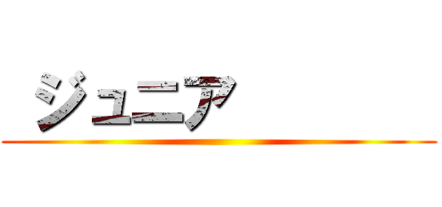  ジュニア        ()