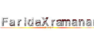 ＦａｒｉｄａＸｒａｍａｎａｎ (Pornhub)